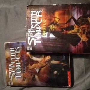 Volume one and two of The Seventh Tower by Garth Nix